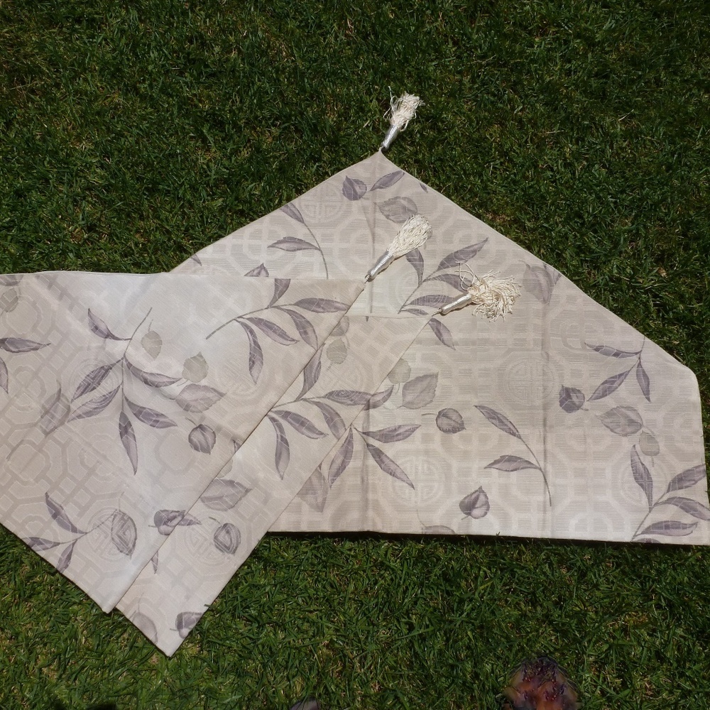 Three (3) JC Penny Home Collection Valances